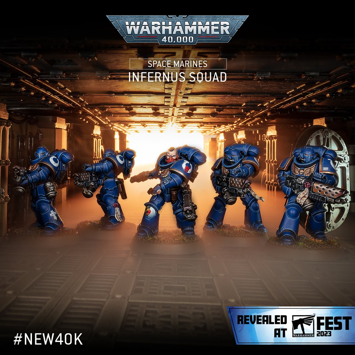 warhammer's tweet photo. To stop the Tyranid menace, you're going to need some new Space Marines!

Check out what you get in the Warhammer 40,000: Leviathan boxed set: https://t.co/pnV7QEdEwB 

 #New40k #WarhammerCommunity #WarhammerFest https://t.co/l2lgjZmZ0b