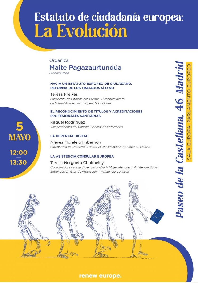 El próximo viernes, en Madrid.