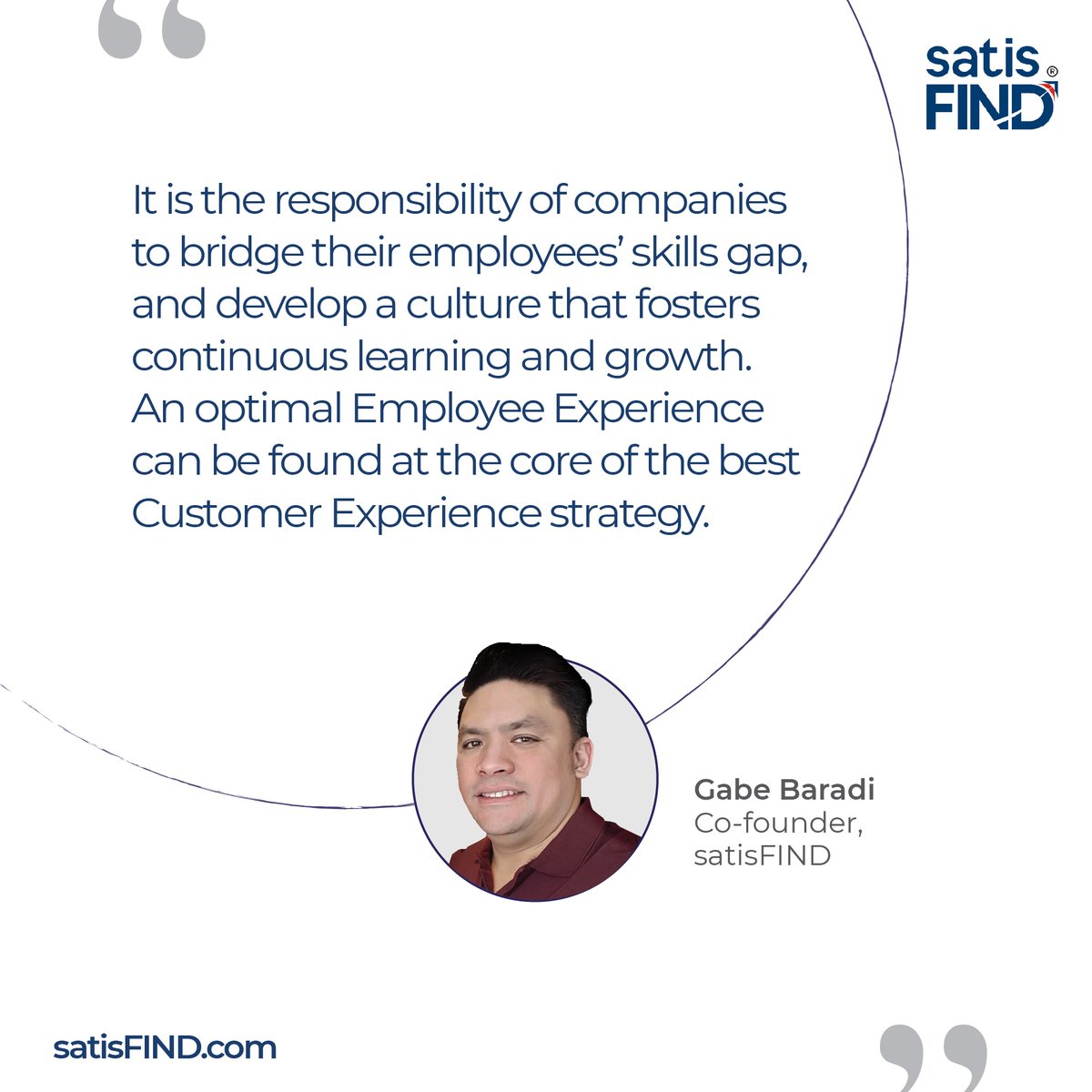 SatisFIND tweet media