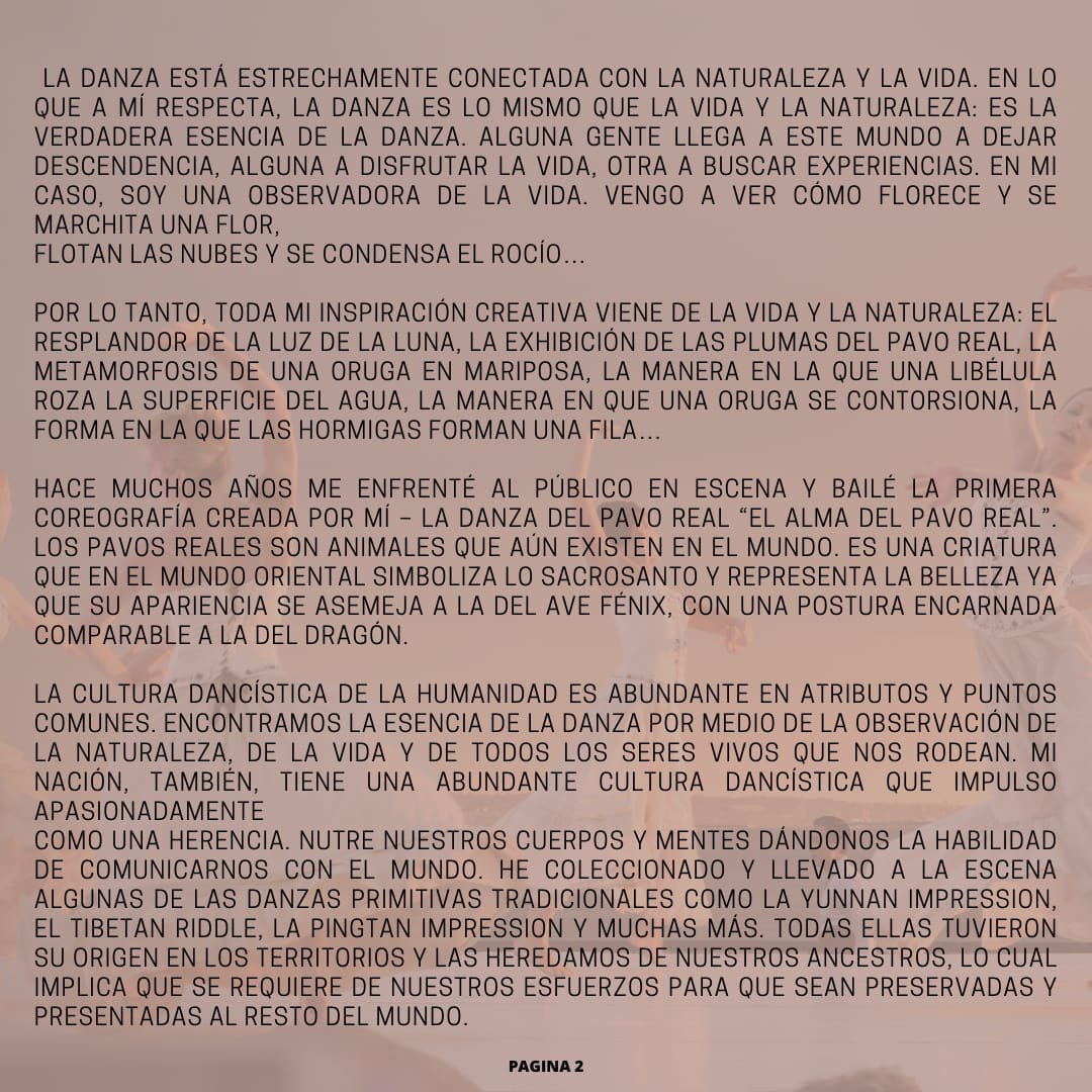 CulturaParla's tweet photo. ¡Feliz #DíaDeLaDanza #Parla!

Os dejamos el mensaje del Día Internacional de la Danza 2023 escrito por la bailarina y coreógrafa Yang Liping👇

https://t.co/AJpOaYlVZz

#ParlaEsCultura
#DíaInternacionalDeLaDanza https://t.co/1RQsh7RJFv