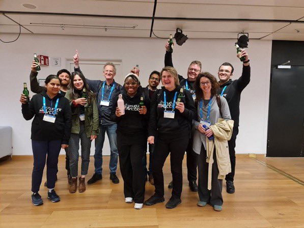 SMaranonJimenez's tweet photo. A week at #EGU full of inspiring conversations, excellent science, new collaborations for the #SOCRATES project and lot of fun with @FutureArcticITN, ForHotters @biplabi26 @LeCarlan @FabrizzioProtti @phoebe_ruth215 @SMaranonJimenez @amirhpur @KathirsTweets @CREAF_ecologia https://t.co/398Ey12kS5