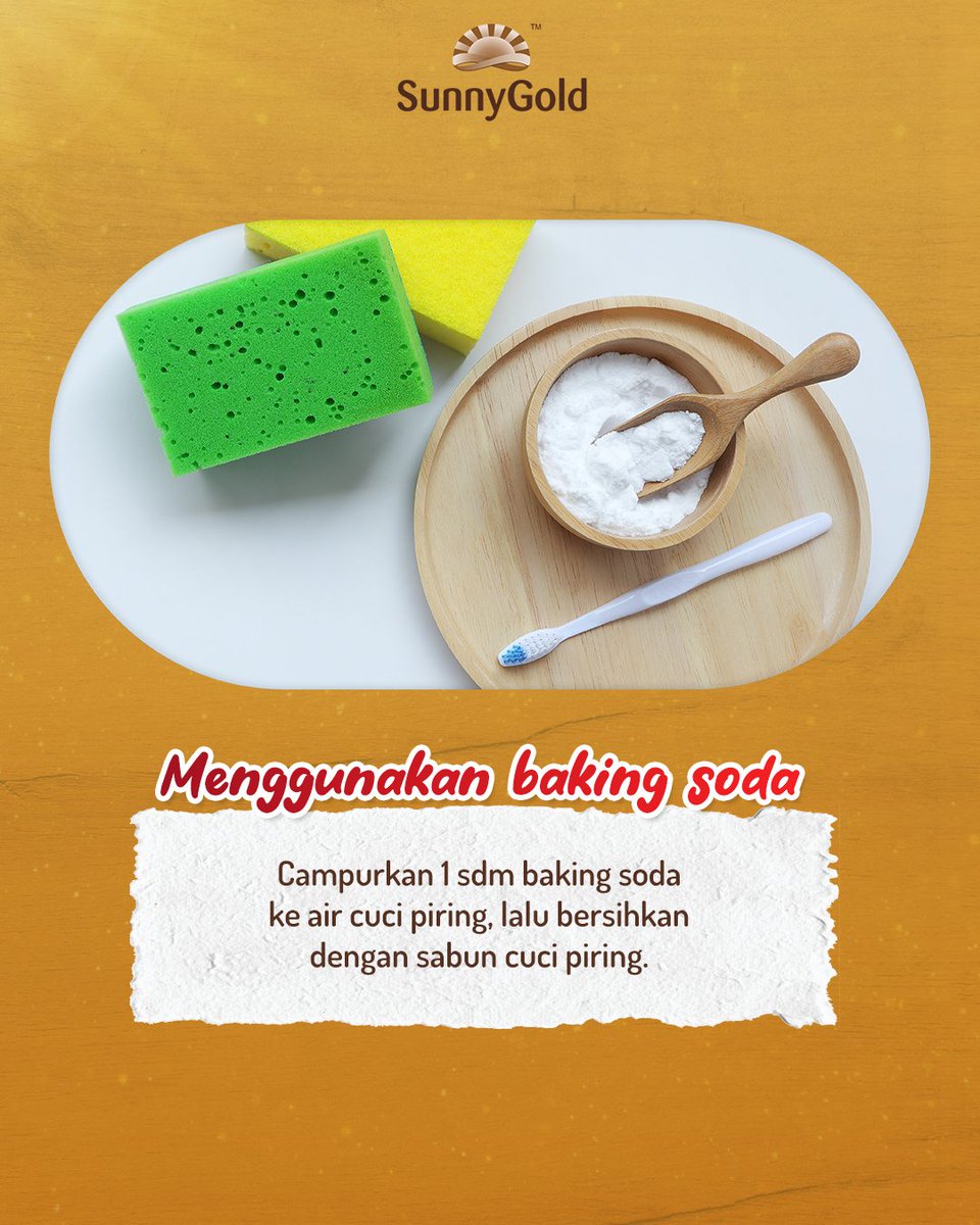 SunnyGoldID's tweet photo. Menghilangkan noda minyak pada alat masak bisa dilakukan dengan mudah pakai bahan-bahan yang ada di dapur lho!
Yuk! Simak tipsnya berikut😉
#SunnyGold #NuggetPop #LetupanRenyah #BubbleCrumbs #ExtraJuicyLessOily #GoldenTaste #GoldenQuality #GoldenChoice #GoldenMoment https://t.co/iE0kxFHW3c