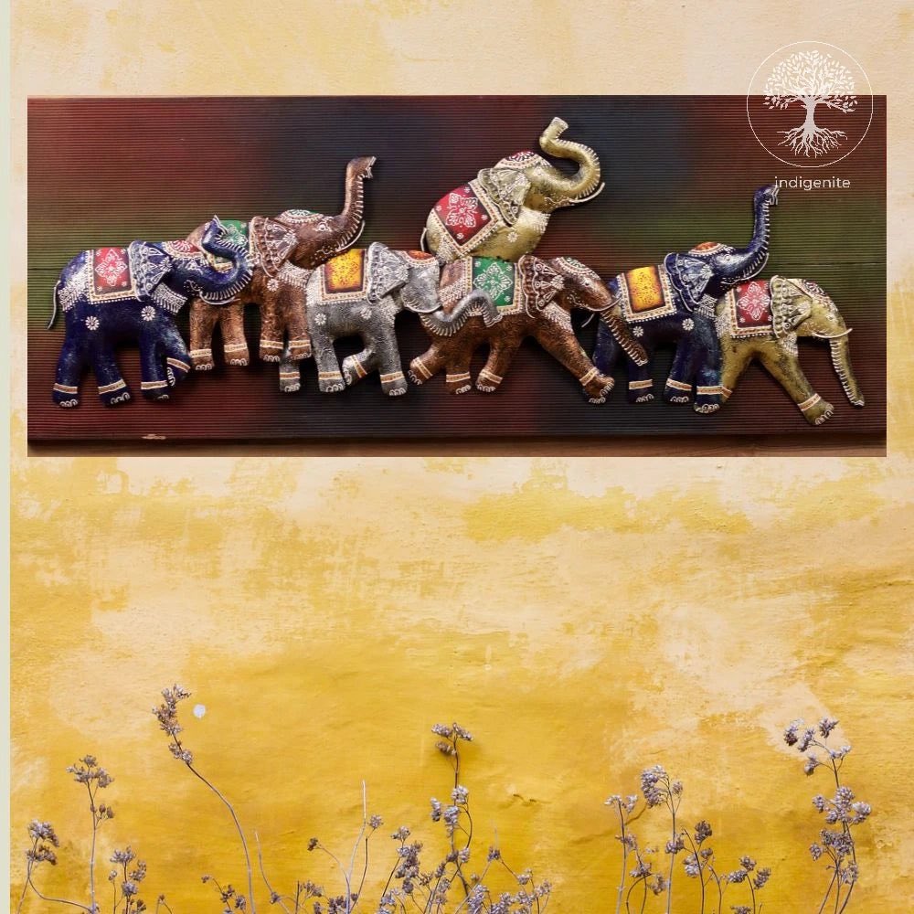 indigenite's tweet photo. Looking for the perfect housewarming gift? Our Decorative Elephants Wall Hanging - Home Accent is just what you need. Add a touch of warmth and charm to your and your loved one's home with our Home Decor Accents collection.#homedecorideas #indiancrafts #sustainablestyle #handmade https://t.co/AhW7GyRp5Q