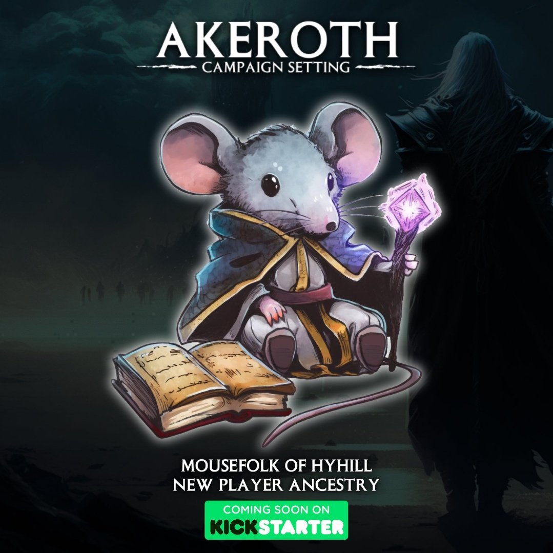 It's a sunny #selfpromosaturday!

Show me those #TTRPG Projects you've been working on!!

We have a Kickstarter!

✔︎ 250+ Page Hardcover Book ✔︎
✔︎ New Regions, Monsters, &amp; Items ✔︎
✔︎ GM Section to Help Run Games ✔︎

kickstarter.com/projects/cross…