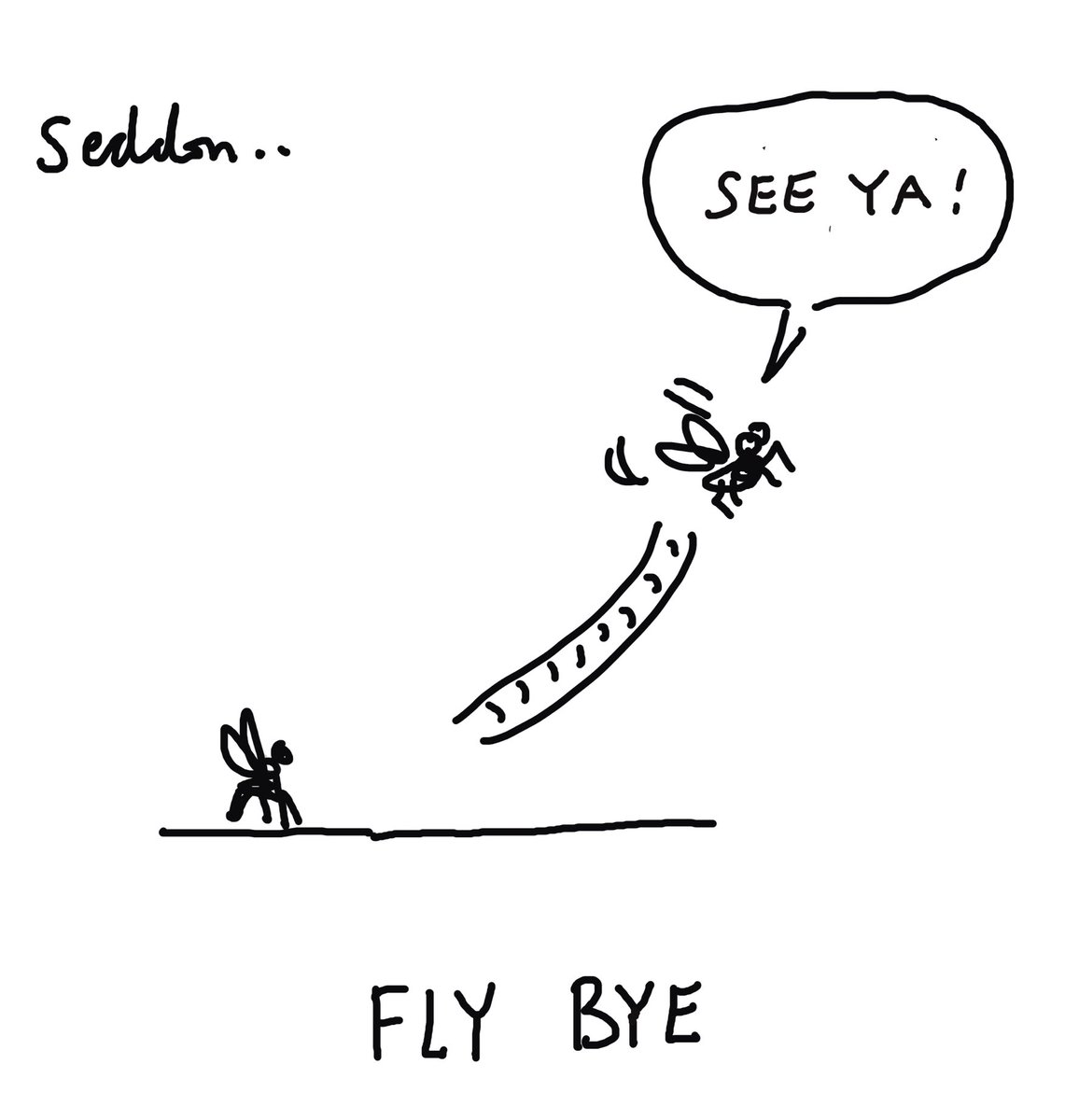 seddoncartoons's tweet photo. I’m off then
#SaturdayVibe #fly #cartoon https://t.co/RrwiNocBcj