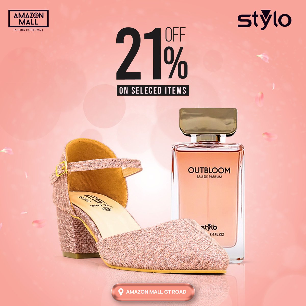 amazonmallpk's tweet photo. Stylo 🔥
21% OFF *ON SELECTED ITEMS!
Location📍Amazon Outlet Mall, GT Road.
#amazon #amazonmall #amazonmallgtroad #luxurylife #100k
#fyp #trending #fyp #sale #stylo #stylopakistan #styloamazonmall https://t.co/X8EjZPycqw