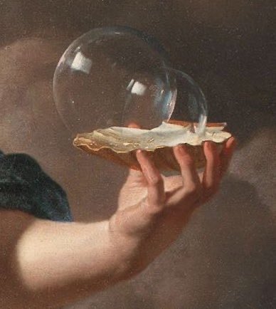 painting details of seashells