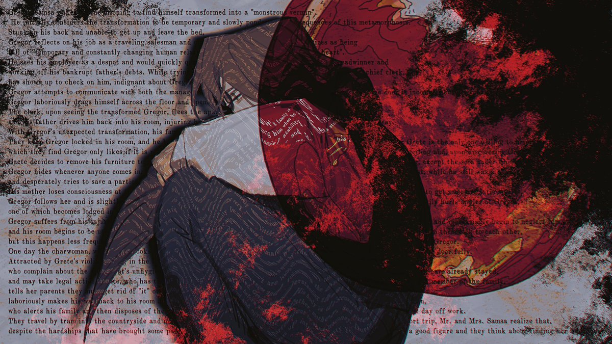 yasuihiruya's tweet photo. Gregor Samsa https://t.co/ApBZNtp9j5