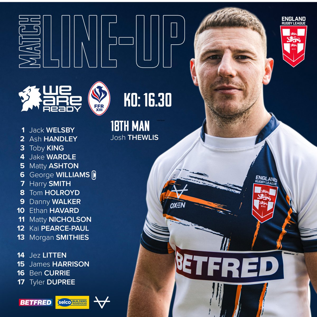 England Rugby League On Twitter Your EnglandRL Team To Face england-rugby-league-on-twitter-your-englandrl-team-to-face