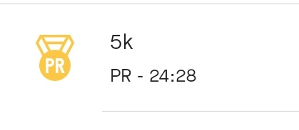 I only did #parkrun this morning so I could flaunt my marathon finisher t-shirt and ended up getting a PB! Very happy indeed!

Thank you to all the <a href="/burgessparkrun/">Burgess parkrun</a> volunteers. Great event this morning. Many tourists from all over the world.