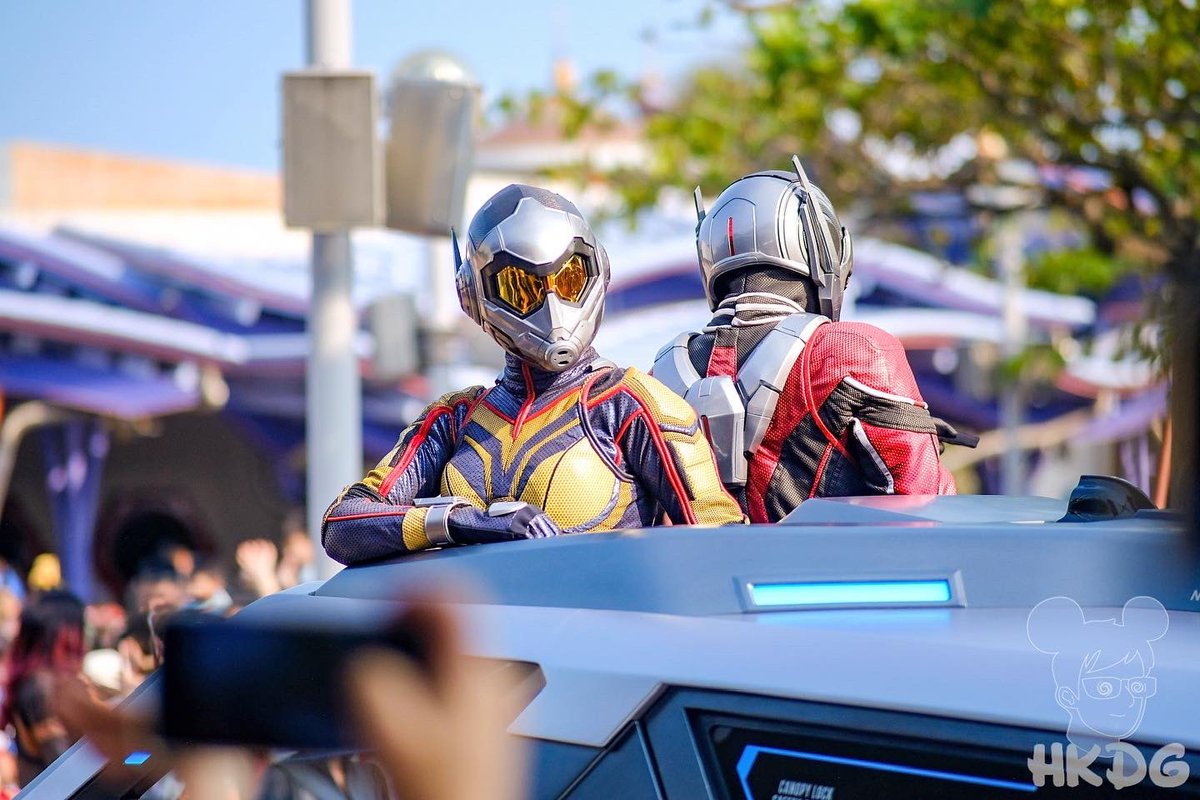 the_hkdg's tweet photo. 🚔 The Avengers Deployment Vehicle will be accompanying the Marvel Super Heroes as the march from the parade route towards the Tomorrowland Stage.
🎞️ See it in action here: https://t.co/kKFDN7S7XU
#PowerOfFun #MarvelSeasonOfSuperHeroes
#marvel #mcu #hkdl #hkdg #DisTwitter https://t.co/Btyhuhv0MC