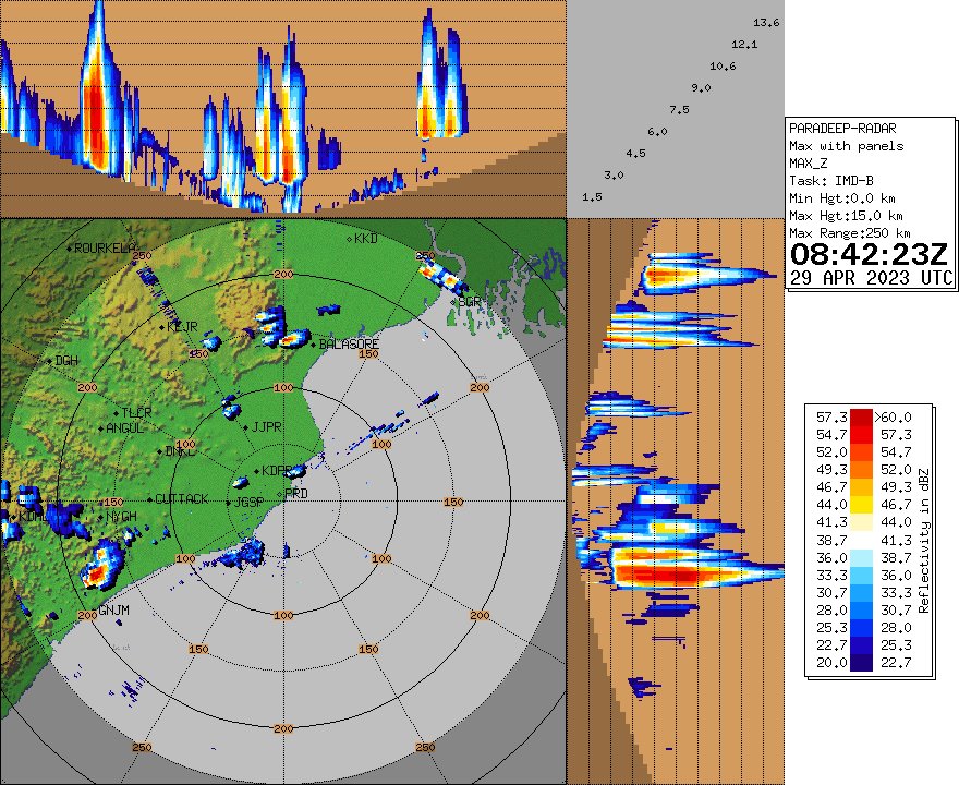 usd0705's tweet image. Intense thunderstorms activity Over #Ganjam Odisha, Cloud height crossing 13.6km