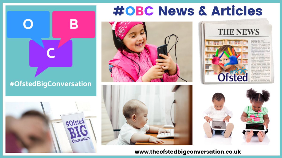 Catch up with the #OfstedBigConversation News and Articles! #GetInvolved #JoinTheConversation #EYMatters bit.ly/3eeo3sJ
