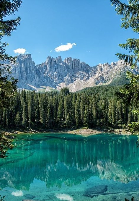 ctgbiz's tweet photo. Lake Carezza 🇮🇹 https://t.co/QF4hl7D7vP
