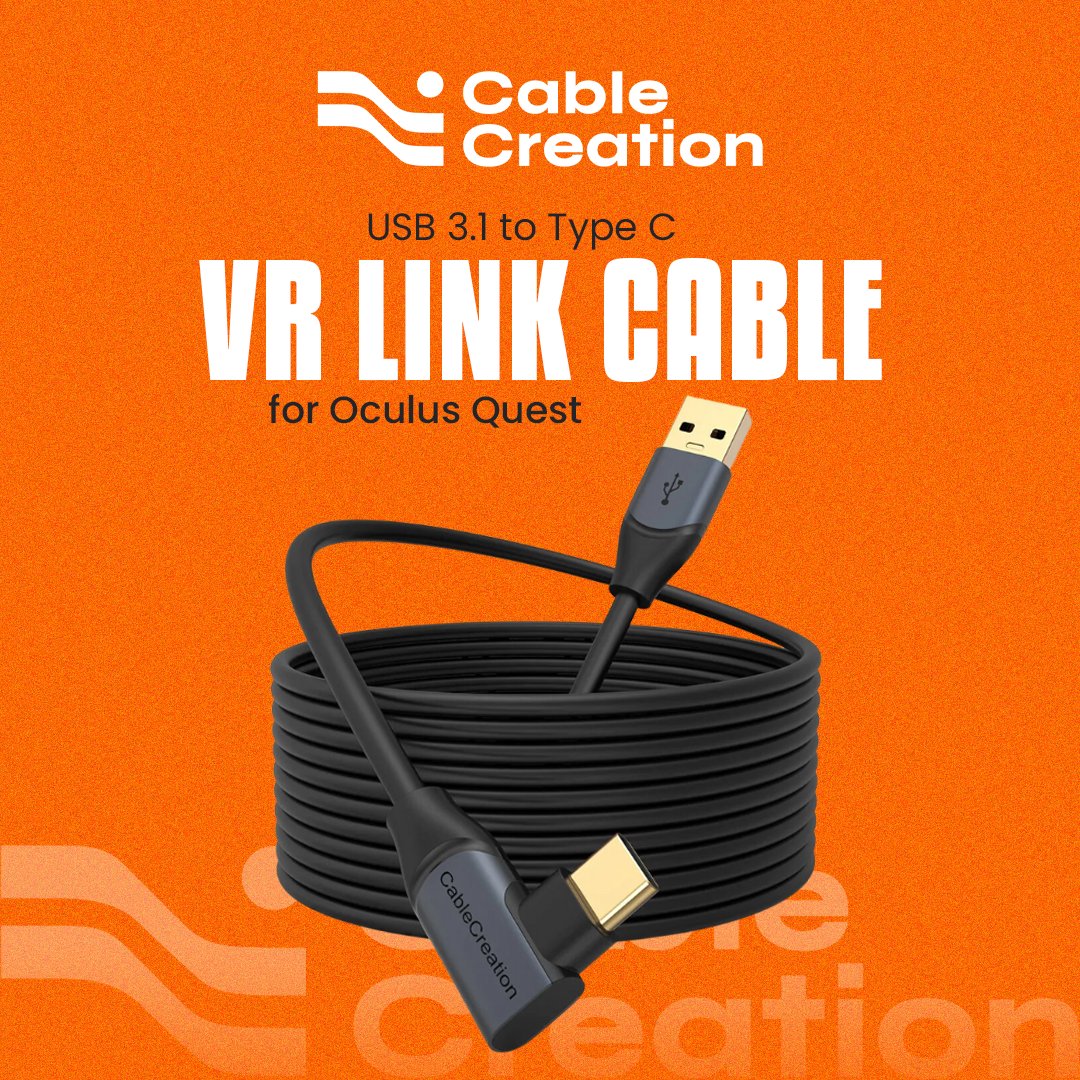 Experience VR like never before with our link cable.

🔗 to the product:
cablecreation.com/products/link-…

#cablecreation #vrlinkcable #usb #charger #games #gamingcable #datacable #powerbank #usbcables #chargingcable #typec #mobileaccessories #lightningcable #gameraccessories #usbc
