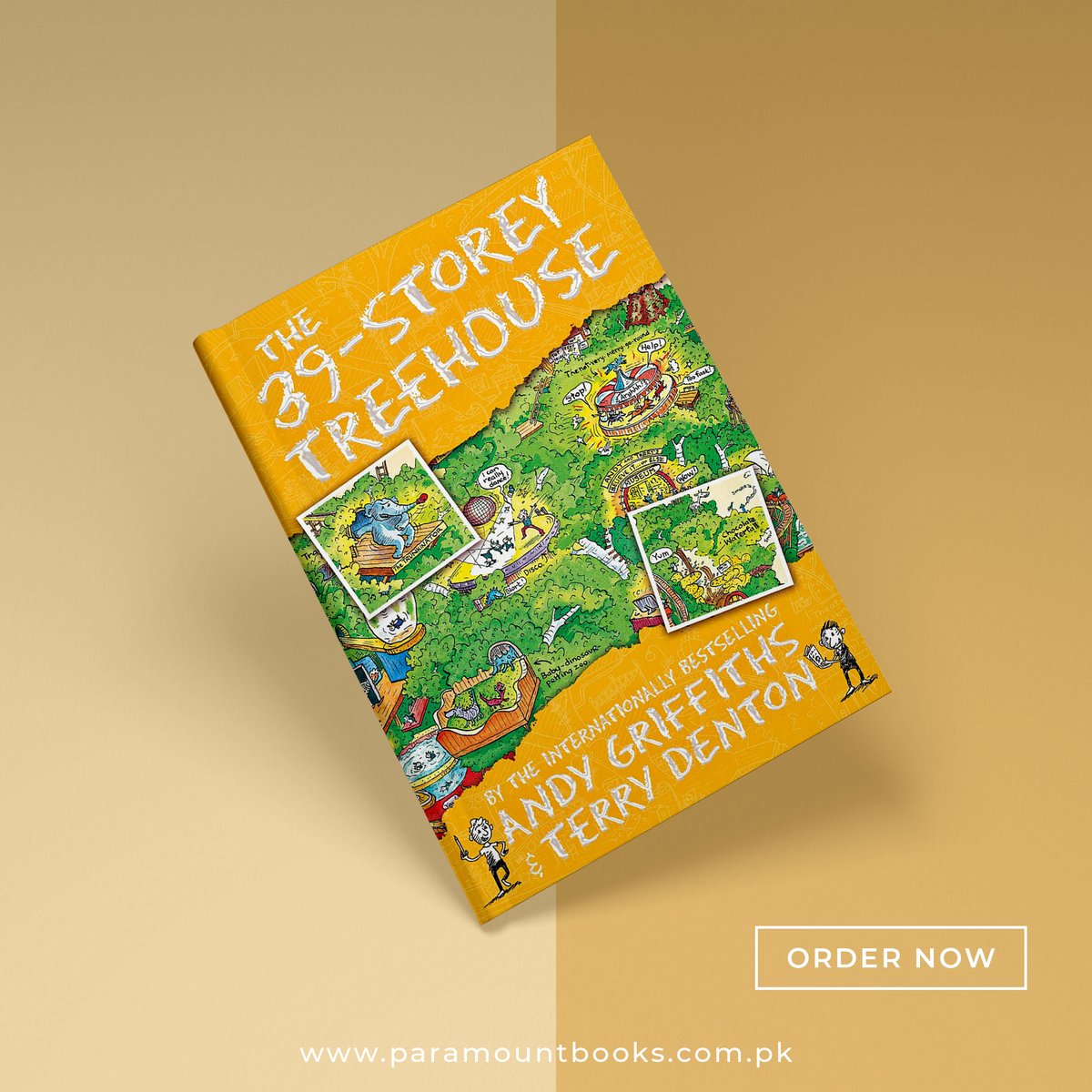 𝐓𝐡𝐞 𝟑𝟗-𝐒𝐭𝐨𝐫𝐞𝐲 𝐓𝐫𝐞𝐞𝐡𝐨𝐮𝐬𝐞

𝐒𝐡𝐨𝐩 𝐍𝐨𝐰: paramountbooks.com.pk/product/the-39…

#39StoreyTreehouse #AndyAndTerry #UnleashYourImagination #HilariousRead #ChildrensBooks #AdventureReads