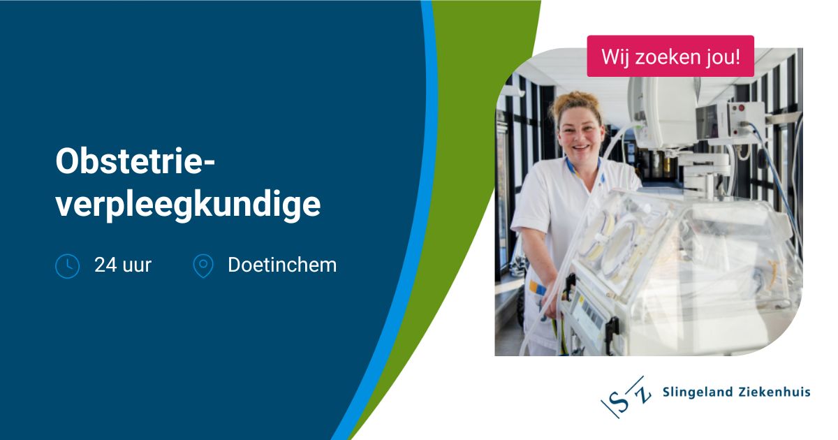 𝗡𝗶𝗲𝘂𝘄𝗲 𝘃𝗮𝗰𝗮𝘁𝘂𝗿𝗲: bit.ly/3AswSJg
Ben jij die obstetrieverpleegkundige die binnen het mooie vakgebied van moeder-kind de zorg voor moeder, kind en partner erg waardevol en inspirerend vindt? Dan komen we graag met jou in contact!