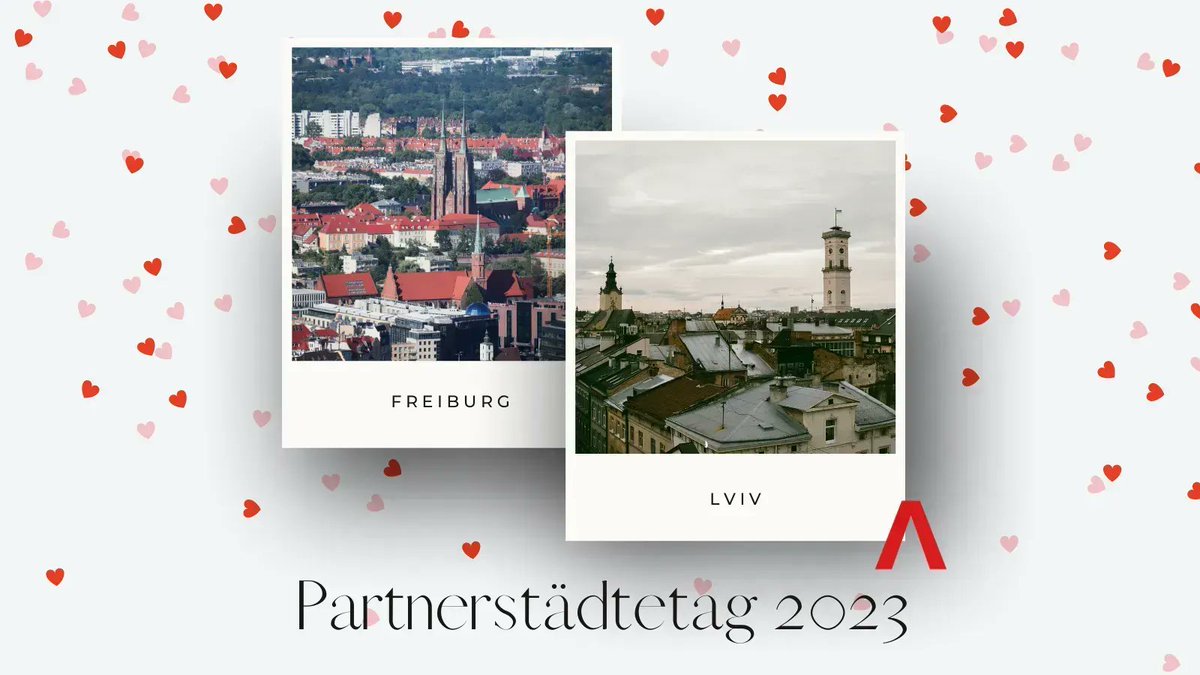 naxcon_'s tweet photo. Happy Partnerstädtetag to #Freiburg’s sister city, #Lviv. 

♥️ ♥️ ♥️ 

We had an office/partners in Lviv &amp; have a strong connection to this beautiful Ukrainian town. @naxcon_ still feels the connection to Lviv &amp; all of the wonderful friends there who remain close to our hearts. https://t.co/7RNSnYaRFY