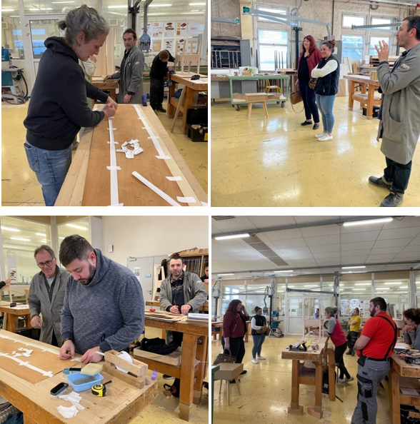 Réalisation de 2 meubles par les apprentis CAP Ébénisterie de <a href="/LavoisierBrive/">Lycée Pro et UFA Lavoisier Brive</a> dans le cadre de leur Chef d’œuvre.
Les fonds de la vente de ces meubles seront reversés à l'association "La maison de soie" créée pour une meilleure prise en charge des violences faîtes aux femmes.