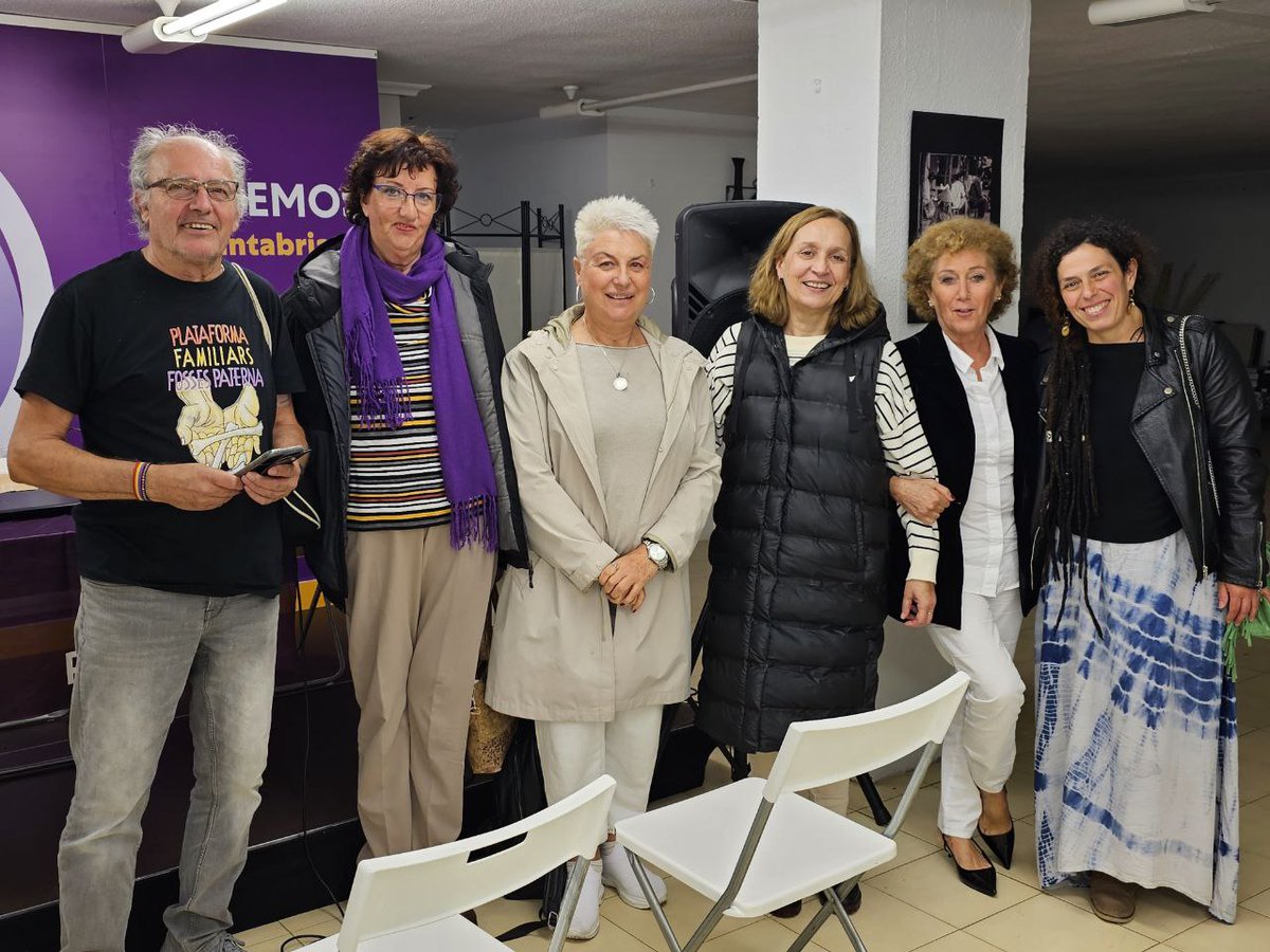 monica_rodero's tweet photo. Ayer estuve en #LaMoraduca, escuchando la historia de tres mujeres que sufrieron la barbarie de los asesinos fascistas.
#FidelitaDiez
#MariaLaJabalina, #MatildeZapata
Mucha rabia y dolor por tanto sufrimiento.
#Reconocimiento
#JusticiayReparacion .
Seguiremos trabajando por ello. https://t.co/xZ9u7t1lnI