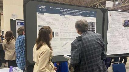CIBIT_UC's tweet photo. This week, #CIBIT_UC researchers @afbcortes, @FranciscaCMat, and @mcastelobranco1 shared their contributions to the vision research at the @ARVOinfo conference.  

#ARVO2023 #neuroscience #vision https://t.co/6W1Z3GvQHX