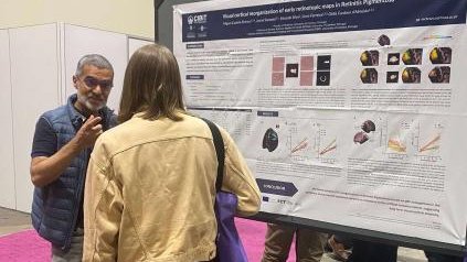 CIBIT_UC's tweet photo. This week, #CIBIT_UC researchers @afbcortes, @FranciscaCMat, and @mcastelobranco1 shared their contributions to the vision research at the @ARVOinfo conference.  

#ARVO2023 #neuroscience #vision https://t.co/6W1Z3GvQHX