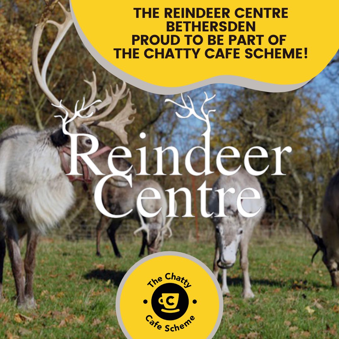 chattycafe's tweet photo. Coffee, chats and reindeers! What an amazing venue to add to our network!
#bethersden https://t.co/GUKMPO3mHU