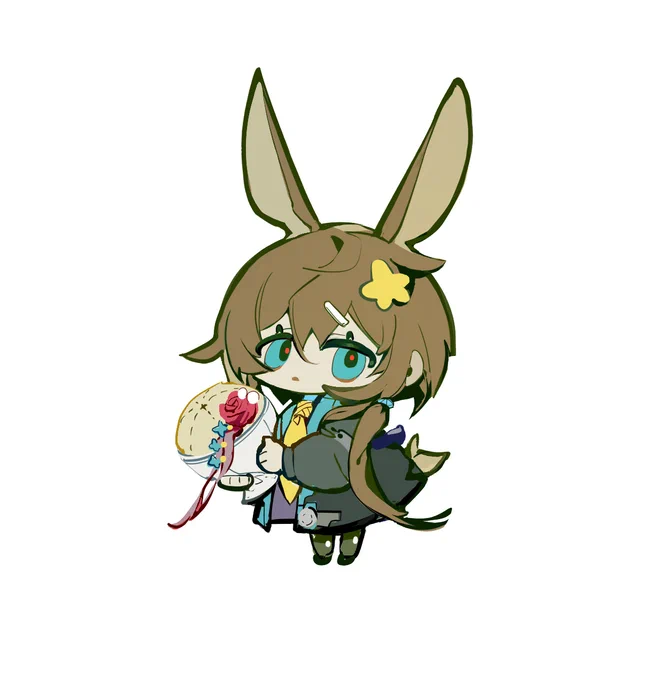 还有点qq兔 #明日方舟 #アークナイツ #Arknights