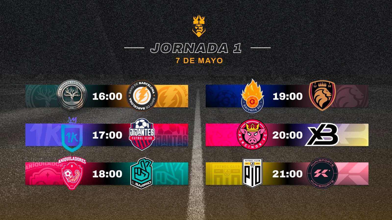 Horario kings league jornada 2