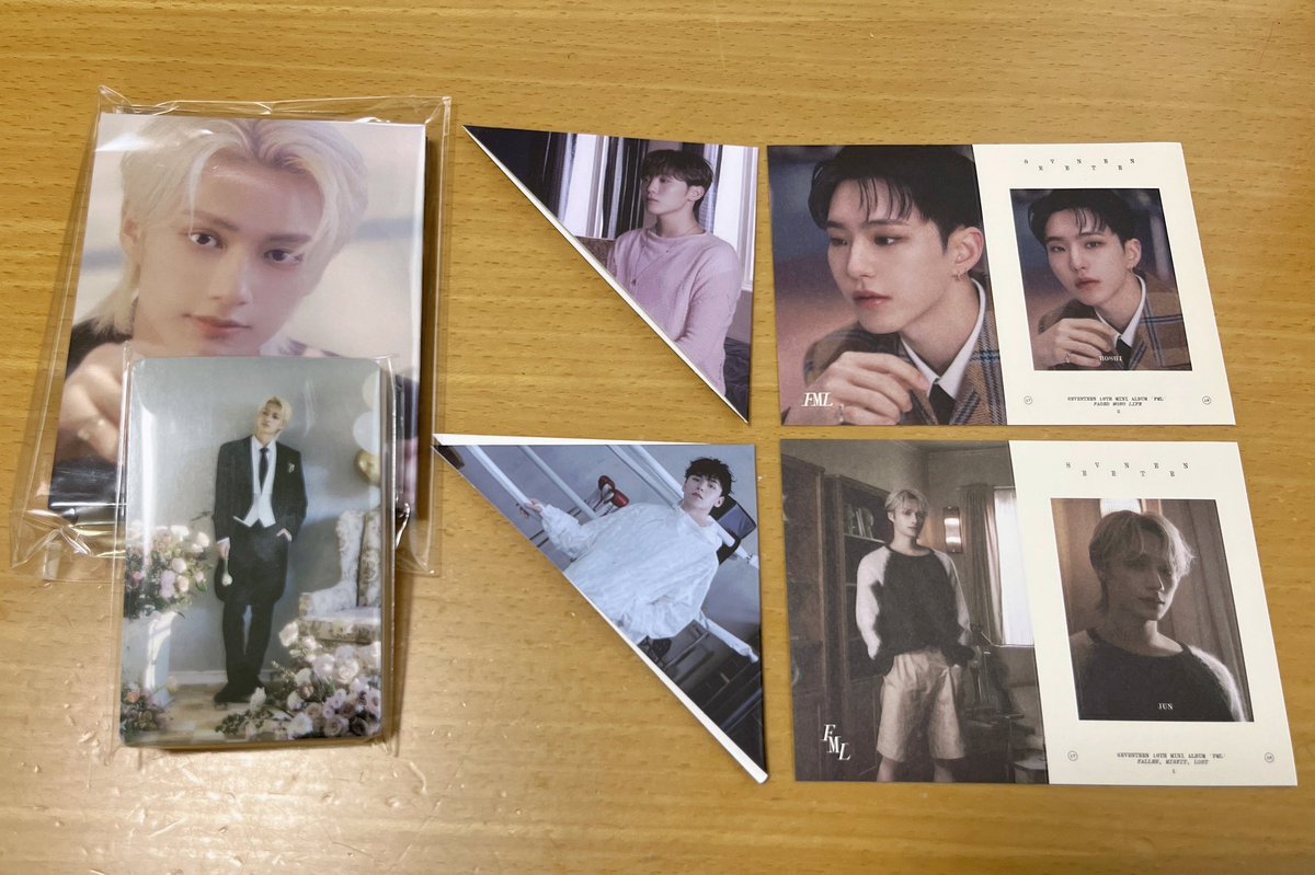 jiwooo_017's tweet photo. SEVENTEEN セブチ fml トレカ 交換

譲 ) 画像の物

求 ) ウォヌ🦊
       (同異種どちらでも🙆🏻‍♀️)

郵送希望📮
条件の合う方いましたら、お気軽にコメントor DM下さい☺️

#SEVENTEEN_FML #セブチFMLトレカ交換 #セブチ交換 
 ジュン ミンギュ スングァン バーノン ディノ https://t.co/BFtwvLBdNM