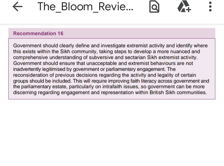Tarangini_das47's tweet photo. what is #ColinBloom’s review of faith in #Britain?
Excerpt 4m: https://t.co/ou0rzr8vOZ
It says how a very small minorities of british #Sikhs are playing up the agenda of #khalistan for political motives and they should be dealt sternly.
See the steps suggested by Bloom.. https://t.co/7lt2gGde0L