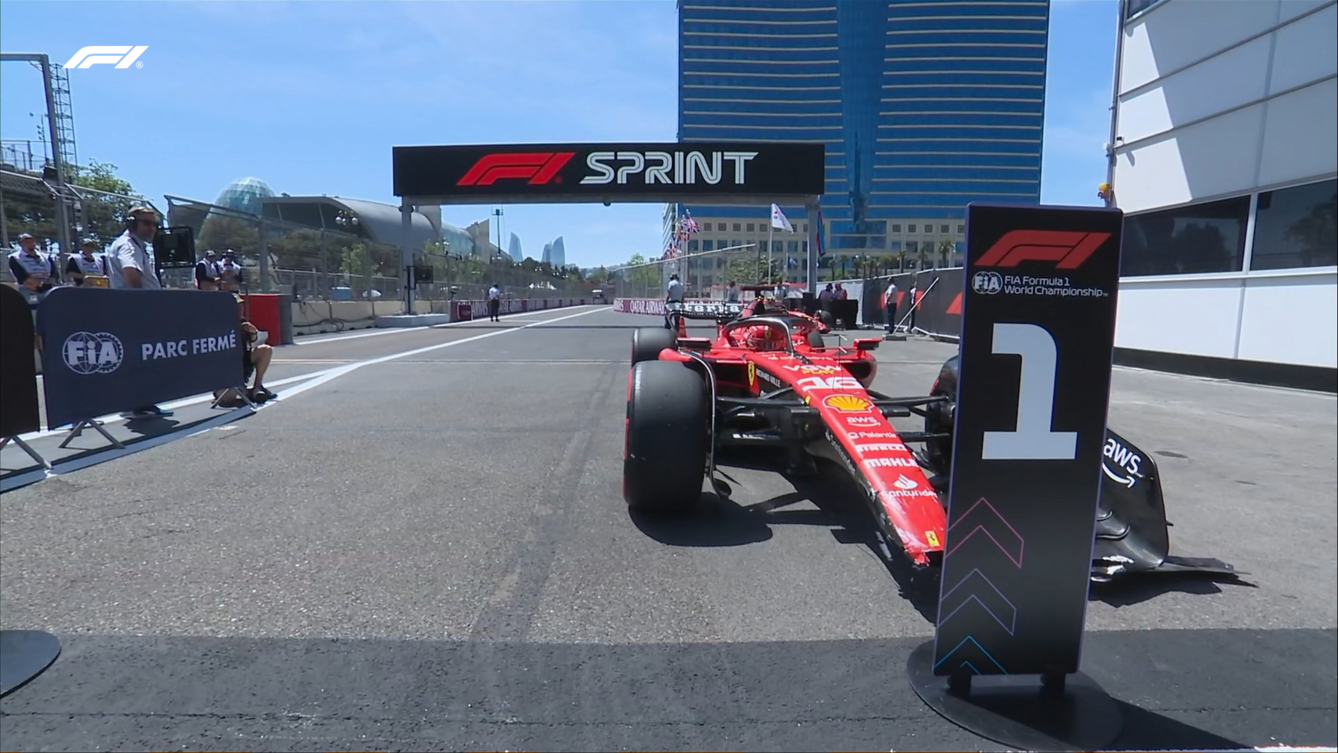 F1 GP Azerbaijan cronaca LIVE Sprint Race 