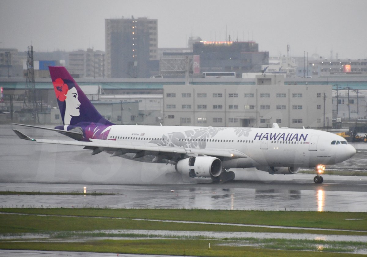 29.Apr.2023
#今日のFUK 
Hawaiian Airlines
AirbusA330-243
N380HA
㊗ハワイアン航空(福岡-ホノルル)運航再開