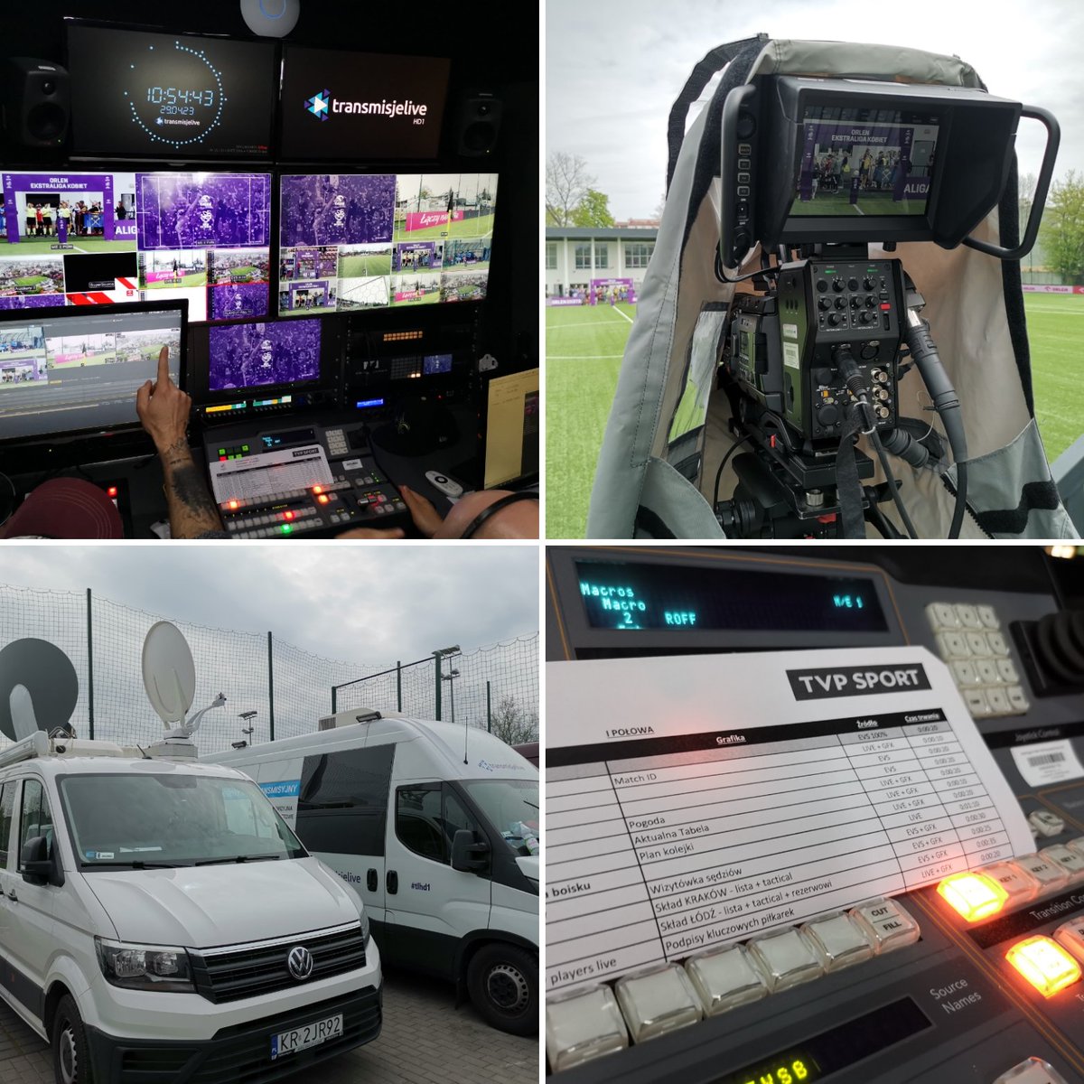 ArturKuszel's tweet photo. Telewizja sama się nie zrobi! Ekipa @transmisjelive swoją majówkę zaczyna na antenie @sport_tvppl meczem ORLEN Ekstraligi Kobiet, @AZSUJKRAKOW - TME SMS Łódź. Piękna pogoda w Krakowie! Na mikrofonie Tomasz Jasina &amp; @JoannaTokarska_. Oglądamy w TVP Sport! @laczynaskobieca #UJKSMS https://t.co/9ib9yPD7pt