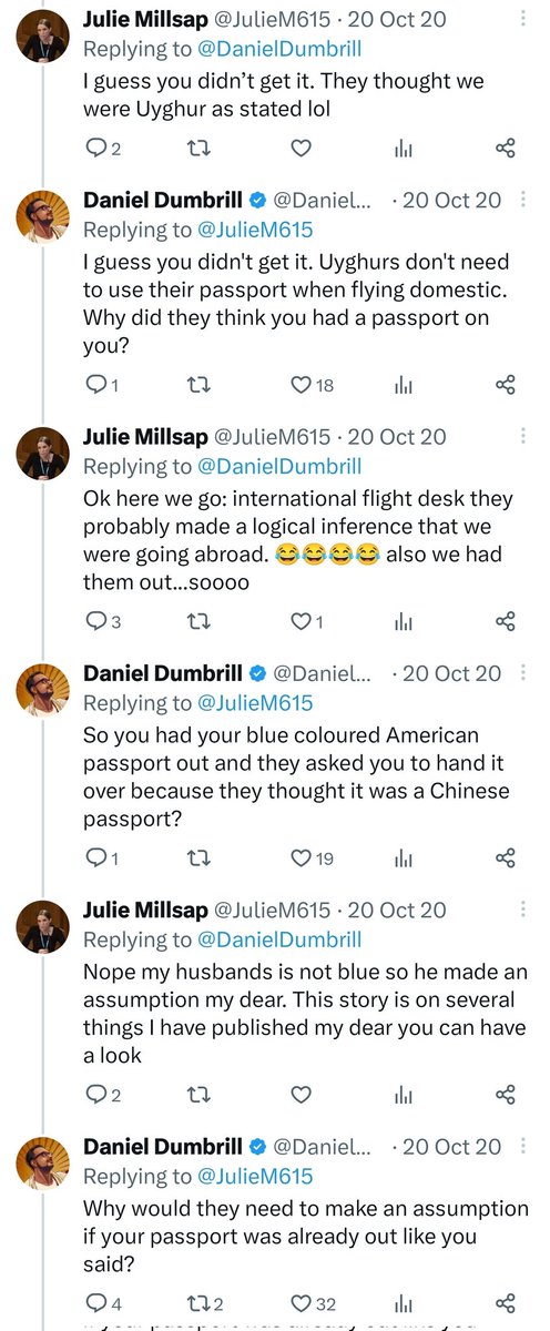 <a href="/JulieM615/">Julie Millsap</a> Yes and they almost detained you too when they mistook your blue American passport as a red Chinese passport. That was such a close call!