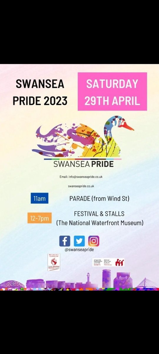 Good Luck to everyone @swanseapride today... the start of 2023 season is upon us! Special good luck to our own board member Elliott!