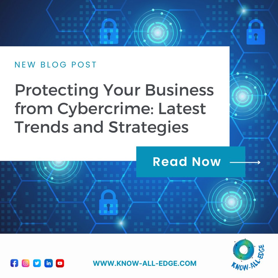 #CyberSecurity is crucial for businesses! 🔒

Read Blog: know-all-edge.com

#SecureYourBusiness #CyberProtectionNow #StaySafeOnline #ProactiveCybersecurity #ProtectYourAssets #CyberDefenseStrategies #BusinessCyberSafety #CybersecurityMatters #CyberThreatsNoMore #KnowAllEdge
