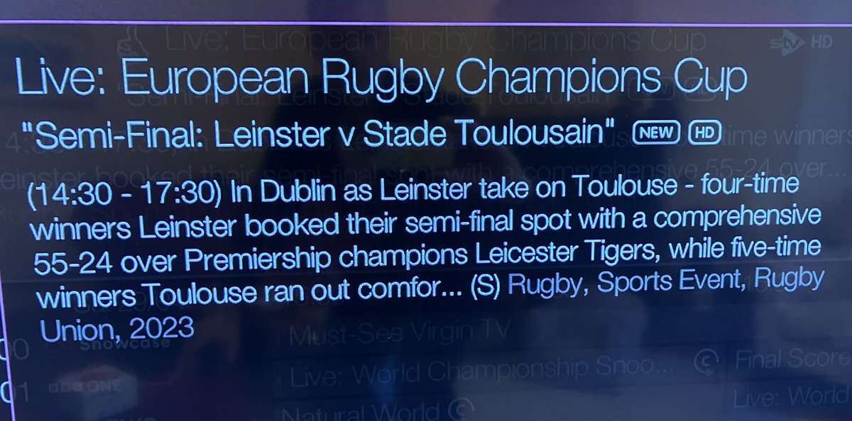 👀 forward to #LEIvTOU more than any game so far this season. On @ITV @ITVRugby ko at 3pm with @topsy_ojo @davidflatman @RugbySco