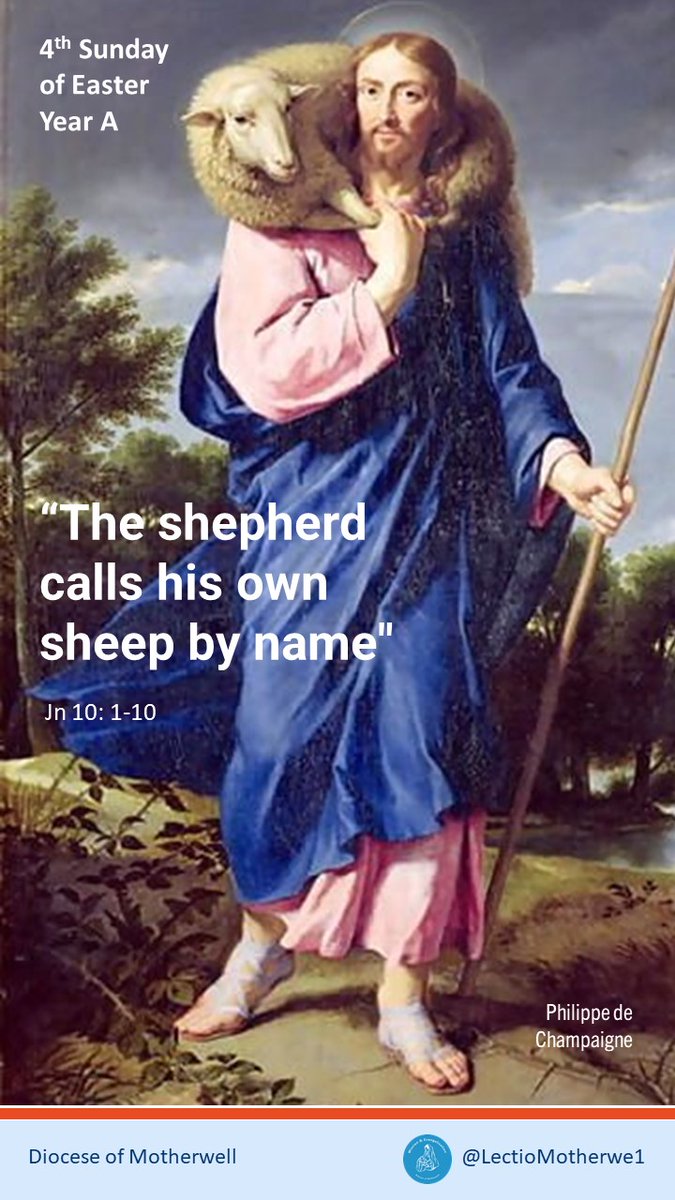 LectioMotherwe1's tweet image. 4th Sunday of #Easter2023
Lord, grant us the grace to recognise and follow your voice, the voice of the #GoodShepherd, bring us out of the enclosures of selfishness and lead us to the pastures of true freedom.
