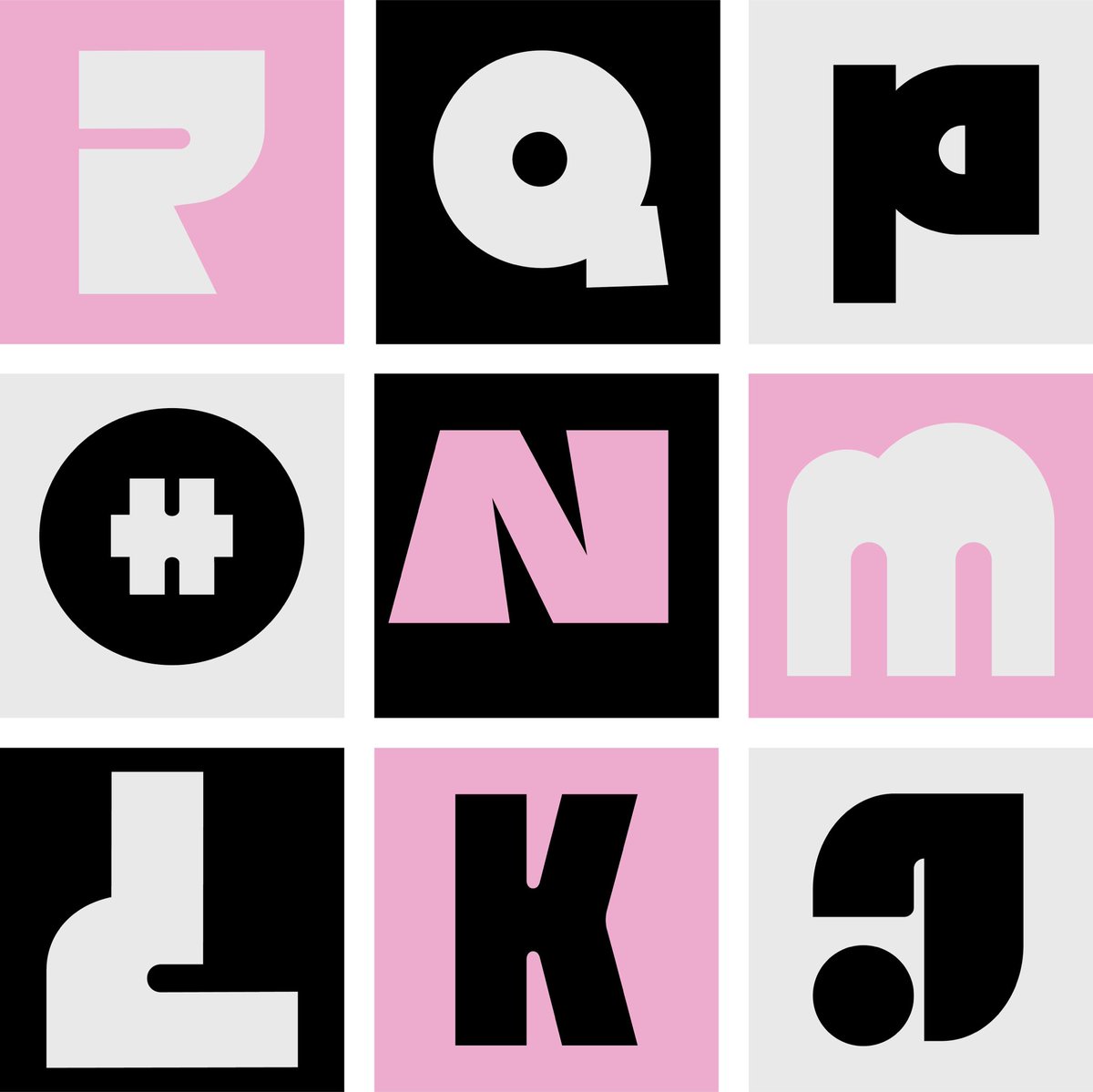 SamiyaCreates's tweet photo. Next set of nine letters for the 36 Days of Type project. Letters J-R @36daysoftype #typography #GraphicDesign #pink #art https://t.co/L7ITPdRmIs