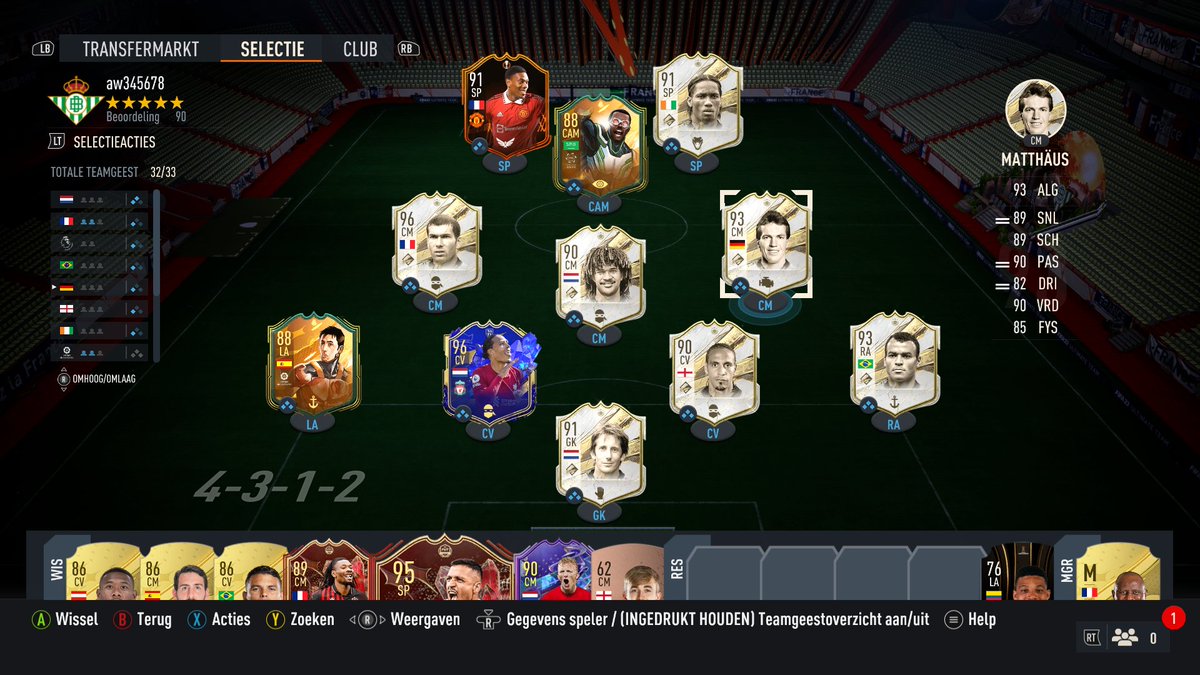 hoe de fck ga ik dit erin krijgen die sanchez heb die matthaus net gepackt