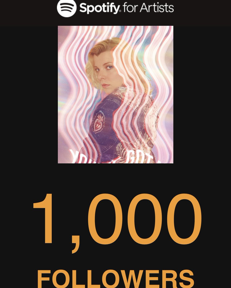 Over a 1000 followers on Spotify, thank you so much everyone! 🥹 That means the world to me! 🥰 Lots of new things are coming, stay tuned!
You can follow me here: open.spotify.com/artist/6s2xtej… 😍