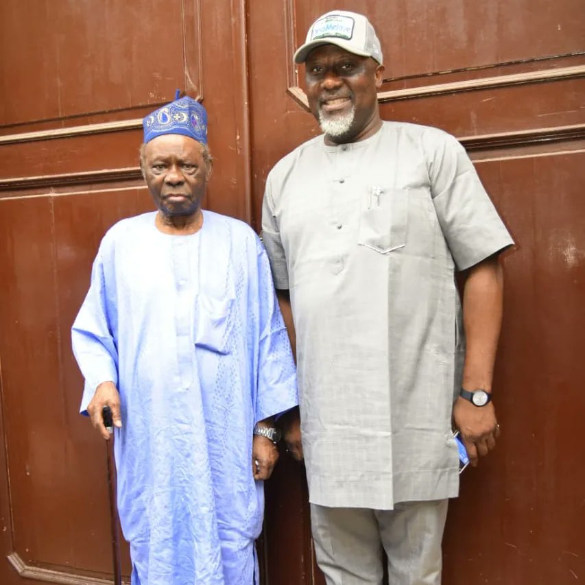diaspora4dino's tweet photo. Thank you Dr Ahmadu Ali for a very warm reception. 

@dinomelaye for Kogi State Governor. 

#kogi 
#dino 
#state 
#election 
#pdp 
#people https://t.co/9bRNJBstne