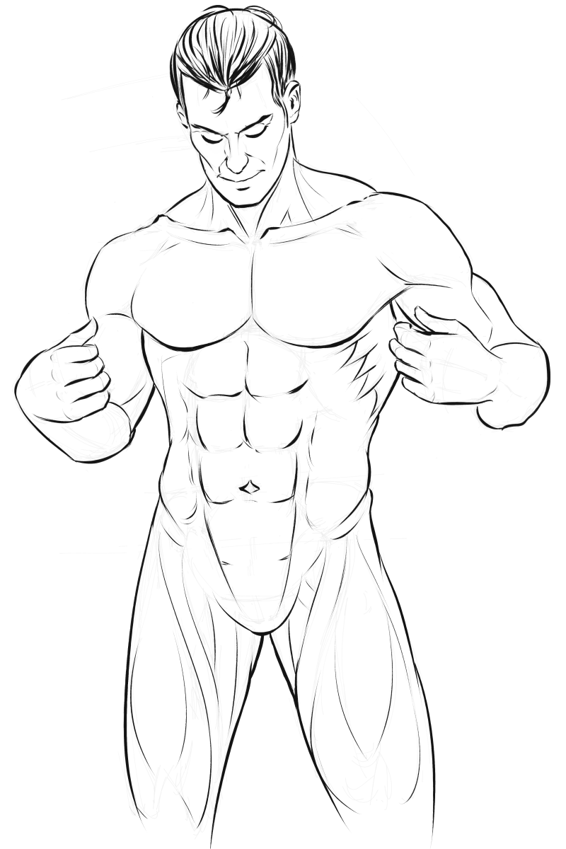 framesperhuman's tweet photo. Sketch quizzing myself on anatomy. https://t.co/k5yIiWJVbK