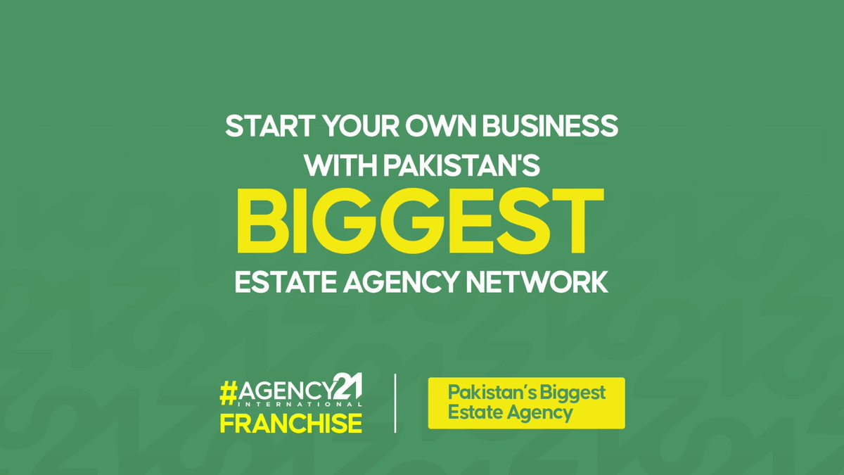 Agency21 is committed to being honest and transparent with customers, providing them with accurate information about the properties they are interested in.
@Agency21int

#Agency21Franchise