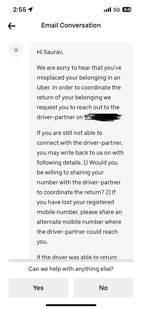 iamsraz's tweet photo. Hey @Uber_India @Uber_Support @Uber @UberINSupport 
This is urgent.
Yesterday night my friend forgot her wallet in last ride’s cab.

Tried to report on app, but number provided is wrong.
The wallet contains important documents and credit cards.
Please help us to resolve this ASAP https://t.co/U76WEEANlB