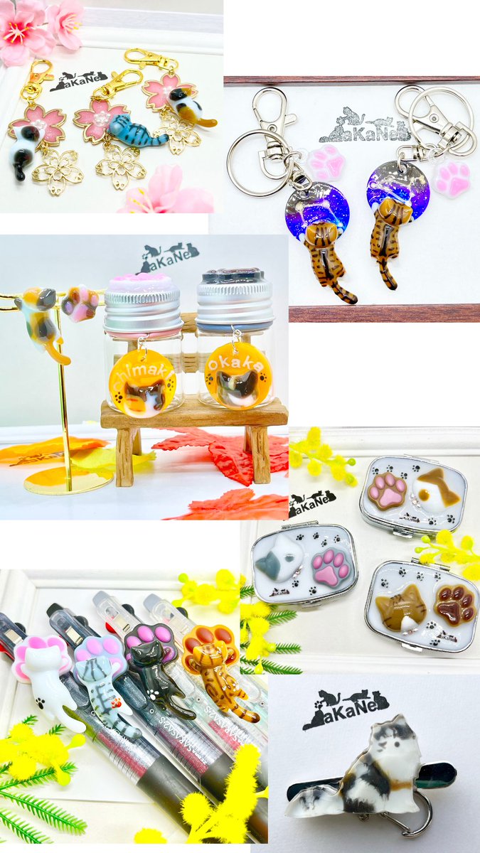 KaNe4cats's tweet photo. #ゴールデンウィークSNS展覧会2023
あっという間にゴールデンウィークですね💦
少しずつですが頑張って参ります。
猫好きさんに届いて欲しい‼️
#猫好きさんと繋がりたい #aKaNe4cats #レジン道 #まさるの涙 #Decofactory https://t.co/rLMbfxkvZs