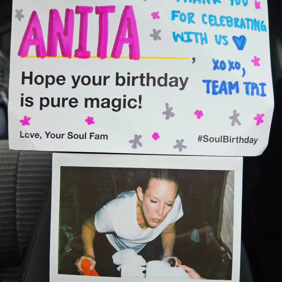 AnitaMarks's tweet photo. SUPER FUN #Birthday #BirthdayRide w @spinpimp #Janet 💗💪 @soulcycle
THANK YOU! 🫶 https://t.co/x7TzL6wXBJ