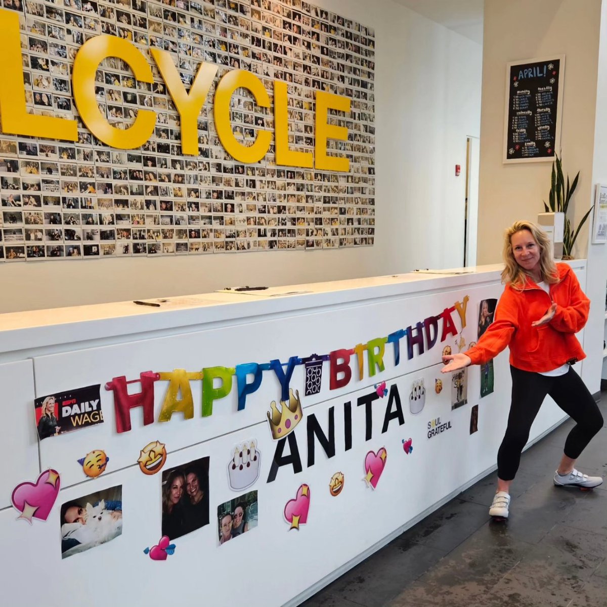 AnitaMarks's tweet photo. SUPER FUN #Birthday #BirthdayRide w @spinpimp #Janet 💗💪 @soulcycle
THANK YOU! 🫶 https://t.co/x7TzL6wXBJ