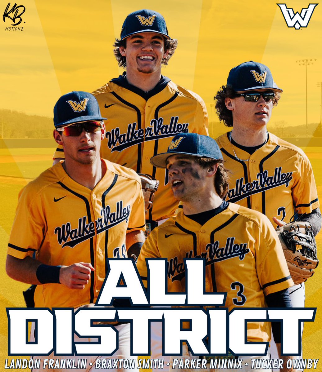 walkervalleybsb's tweet photo. Congratulations to our four Mustangs selected to the 5AAAA All-District team!
Sr Parker Minnix
Sr Landon Franklin 
Sr Tucker Ownby
Jr Braxton Smith https://t.co/Ndggfk3rrv